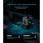 Сетевое зарядное устройство ArmorStandart Resolute Power ARP-544 PD 100W GaN 4Type-C 4USB 5A 2m Black (ARM73177)
