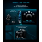 Сетевое зарядное устройство ArmorStandart Resolute Power ARP-544 PD 100W GaN 4Type-C 4USB 5A 2m Black (ARM73177)