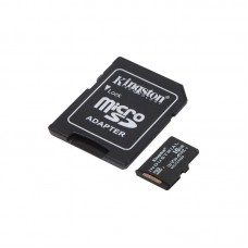 Карта памяти MicroSDHC 16GB UHS-I/U3 Class 10 Kingston Industrial + SD-adapter (SDCIT2/16GB)