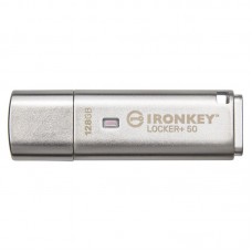 Флешка USB USB3.2 128GB Kingston IronKey Locker+ 50 (IKLP50/128GB)