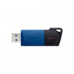 Флешка USB USB3.2 2x64GB Kingston DataTraveler Exodia M Black/Blue (DTXM/64GB-2P)
