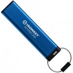 Флешка USB USB3.2 32GB Kingston IronKey Keypad 200 Type-A Blue (IKKP200/32GB)