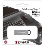 Флешка USB USB3.2 512GB Kingston DataTraveler Kyson Silver/Black (DTKN/512GB)