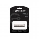 Флешка USB USB3.2 64GB Kingston IronKey Locker+ 50 (IKLP50/64GB)