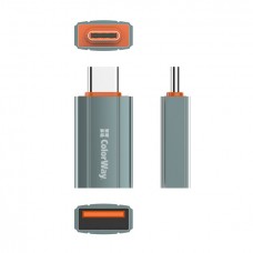 Адаптер Colorway USB-Type-C V 3.0 (F/M) Gray (CW-AD-AC)