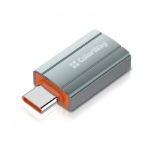 Адаптер Colorway USB-Type-C V 3.0 (F/M) Gray (CW-AD-AC)
