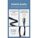Кабель Vention MiniDisplayPort-MiniDisplayPort 8K 60Hz 4K 144Hz 2K 240Hz 32.4Gbps HDR 1.5m Blue (HCGLG)