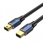 Кабель Vention MiniDisplayPort-MiniDisplayPort 8K 60Hz 4K 144Hz 2K 240Hz 32.4Gbps HDR 1.5m Blue (HCGLG)