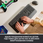 Клавиатура Wireless Logitech Signature K650 US Graphite USB (920-010945)