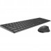Комплект клавиатура + мышь Wireless Rapoo 9800M Dark Grey