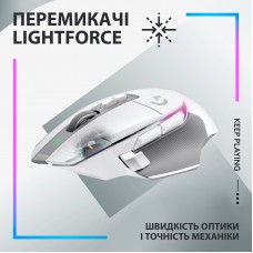 Мышь Wireless Logitech G502 X Plus White (910-006171)