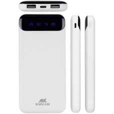 УМБ Rivacase Rivapower 10000mAh 2USB 1Type-C 2A White (VA2240)