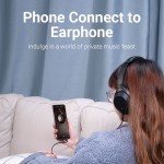 Кабель Audio Aux 3.5мм-3.5мм Vention M/M 90° Degrees Flat TPE gold-plated 1.5m Black (BANHG)