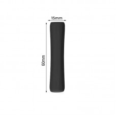 Чехол TPU Goojodoq Anti-Scratch Capture для стилуса Apple Pencil 3 2 1 Gen (1шт) Black (1005006060751736B)