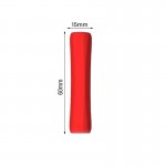 Холдер TPU Goojodoq Anti-Scratch Capture для стилуса Apple Pencil 3 2 1 Gen (1шт) Red (1005006060751736R)