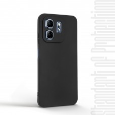 Чехол накладка TPU ArmorStandart Matte Slim Fit для Infinix Hot 50i / Smart 9 Camera cover Black (ARM80961)