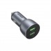 Автомобильное зарядное устройство Ugreen CD213 2USB 36W 3A QC 4.0 Gray (10144)