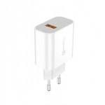 Сетевое зарядное устройство Foneng EU46 QC3.0 1USB 3A White (EU46-CH-TC) + кабель USB-Type-C
