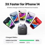 Сетевое зарядное устройство Ugreen CD318 GaN 1Type-C PD 20W 3A Gray (90664)