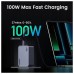 Сетевое зарядное устройство Ugreen X757 GaN 1USB 2Type-C PD 100W 3A Nexode Pro Gray (25874)