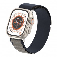 Ремешок Polyester ArmorStandart Alpina Band для Apple Watch 49/46/45/44/42 (Series 1-3) Blue (ARM81041)