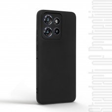Чехол накладка TPU Armorstandart Matte Slim Fit для Motorola G75 5G Camera cover Black (ARM81625)