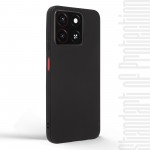Чехол накладка TPU Armorstandart Matte Slim Fit для ZTE Blade A35 4G / A55 4G Black (ARM81528)