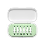 Набор наконечников Goojodoq для стилуса Apple Pencil (1 2 3 Gen Pro) 3X2B 3X2H 6шт White (Green Box) (1005008240221292WG6)