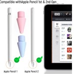 Набор наконечников Goojodoq для стилуса Apple Pencil (1 2 3 Gen Pro) 3X2B 3X2H 6шт White (Yellow Box) (1005008240221292WY6)