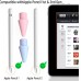 Набор наконечников Goojodoq для стилуса Apple Pencil (1 2 3 Gen Pro) 3X2B 3X2H 6шт White (Yellow Box) (1005008240221292WY6)