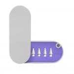 Набор наконечников Goojodoq для стилуса Apple Pencil (1 2 3 Gen Pro) 4шт White (Purple Box) (1005006402034559WP)