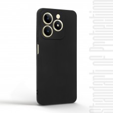 Чехол накладка TPU Armorstandart Matte Slim Fit для Realme C61 4G Camera cover Black (ARM80568)