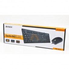 Комплект клавиатура + мышь A4Tech KRS-8372 Black