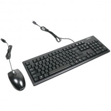 Комплект клавиатура + мышь A4Tech KRS-8372 Black