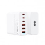 Сетевое зарядное устройство XO L133 3Type-С 3USB 3А PD 75W QC 3.0 White (L133.white)