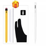 Стилус + чехол Goojodoq Active Magnetic 3 Gen Android (Apple iPad до 2017) Type-C 1.2mm универсальный White