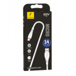 Кабель SkyDolphin S02V USB-MicroUSB (M/M) 1m White (SDUSB-000590)