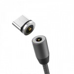 Кабель SkyDolphin S59V Magnetic USB-MicroUSB (M/M) 1m Black (SDUSB-000442)