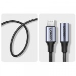 Адаптер Ugreen Lightning-3.5мм 0.10m Headphone Jack US211 Grey