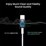 Адаптер Ugreen Lightning-3.5мм 0.10m Headphone Jack US212 White