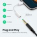 Адаптер Ugreen Lightning-3.5мм 0.10m Headphone Jack US212 White