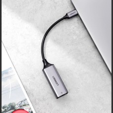 Адаптер Ugreen USB 3.1 Type-C-RJ45 Ethernet 1000 Mb CM199 Grey