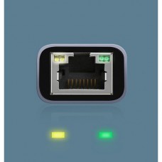 Адаптер Ugreen USB 3.1 Type-C-RJ45 Ethernet 1000 Mb CM199 Grey