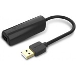 Адаптер Vention USB-RJ45 Ethernet 10/100Mbps PVC 0.15m Black (CEGBB)
