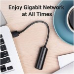 Адаптер Vention USB-RJ45 Ethernet 10/100Mbps PVC 0.15m Black (CEGBB)