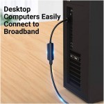 Адаптер Vention USB-RJ45 Ethernet 10/100Mbps PVC 0.15m Black (CEGBB)