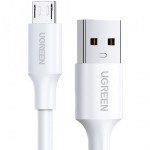 Кабель Ugreen USB-MicroUSB 1m 18W Nickel Plating White US289