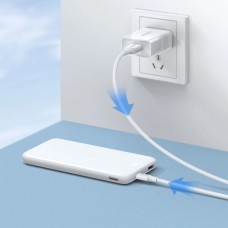 Кабель Ugreen USB-MicroUSB 1m 18W Nickel Plating White US289