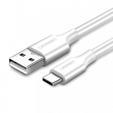Кабель Ugreen USB-Type-C 1.5m 3A 18W Nickel Plating White US287