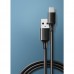 Кабель Ugreen USB-Type-C 1m 3A 18W Nickel Plating Black US287